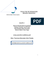 Formatos para El Informe de Evaluaciã NJ Curricular