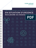 Guide National D'intervention Médicale en Situation D'urgence Nucléaire Ou Radiologique