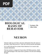 Biological Basis of Behaviour