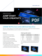 Datasheet Legend 700 Pcie Gen3 x4 m2 2280 SSD 20230428