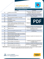 6 Ano EF Lista de Materiais 2024