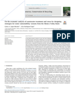 On The Economic Analysis of Wastewater Treatment and Reuse For Designing Strategies For Water Sustannability