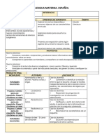 Estrategia Lengua Materna Español