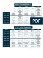 Horário Atualizado - 9ºA e 9ºB Março 2024