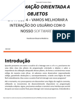 Programação Orientada A Objetos - Unidade 4