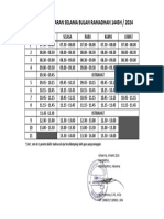 Jadwal KBM Ramadhan 2024