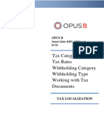 User Manual Tax