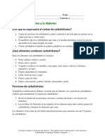 Contar Carbohidratos y La Diabetes: ¿Por Qué Es Importante El Conteo de Carbohidratos?