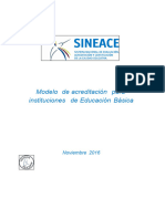 Modelo de Acreditación para Instituciones de Educación Básica