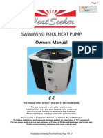 HeatSeeker Vertical Heat Pump User Manual