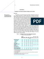 General Assessment of The Macroeconomic Situation: The Recovery Is Strengthening Albeit Slowly and Unevenly