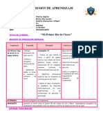 Sesión Comunicación - Mi Primer Día de Clases