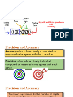 Significant Digits, Precision and Accuracy