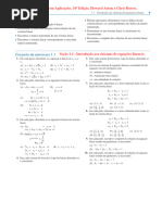 1 1int Sist Eq Lineares EXERCICIOS