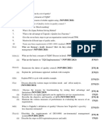 TQM Important Questions Model Exam 2023 Nov