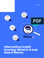 Alternative Credit Scoring: What Is It and How It Works