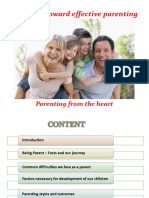 A Journey Toward Effective Parenting: Parenting From The Heart