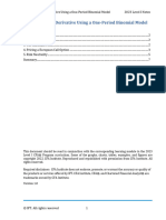 LM10 Valuing A Derivative Using A One-Period Binomial Model IFT Notes