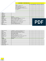 Terminal - Shops Visit Schedule