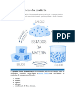 Estados Físicos Da Matéria 2024-1