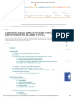 Defensoria Público e o Acesso A Justiça - Brasil Escola