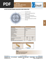 963-020 24 AWG Quadrax Cable, FEP Jacket Tensolite NF24Q100