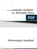 Alimentação Saudável Vs