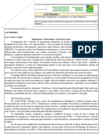 8o HIS Atividade 1 A Questao Do Iluminismo e Da Ilustracao Iluminismo Racionalismo e Os Ideais Burgueses