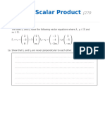 AHL 3.13 Scalar Product