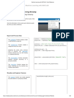 Machine Learning With MATLAB Quick Reference