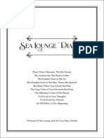 Festive Sea Lounge Menu Dinner 2023