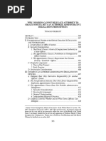 Gelblum WHY CONGRESS CANNOT DELEGATE AUTHORITY TO CREATE OFFICES, BUT CAN AUTHORIZE ADMINISTRATIVE DELEGATIONS FROM OFFICES