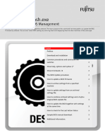 Fujitsu DeskView BIOS Management BIOS Update Tutorial