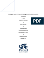 Modeling and Analysis of Commercial Building Electrical Loads For Demand Side Management