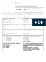 Prueba Sistema Locomotor 4° Básico.