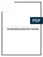 Civil Procedure Case Briefs Set 1 - 230816 - 035941