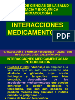 Interacciones Medicamentosas