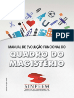 Manual Evolução Funcional Quadro Magistério