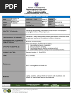 Statistics Lesson Plan