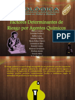 Factores Determinantes de Riesgo Por Agentes Quimicos