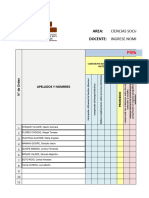 Cyt 3° 4° - Registro de Notas