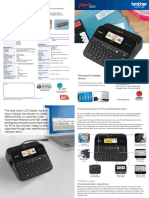 EN PT D600VP Professional Label Printer