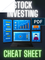 Stock Investing Cheat Sheet