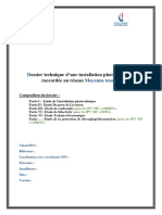 Dossier Technique Photovoltaique MT STEG