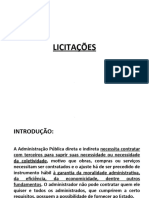 LICITAÇÕES