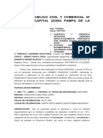 118 CARMEN PANIAGUA CLAURE Es Por La Via Familiar Ratificar Firma de Esposos en Matrimonio