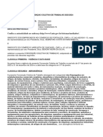 Convencao Coletiva de Trabalho de Cascavel Registrada No MTE 2023 2024