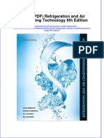 Refrigeration and Air Conditioning Technology 8Th Edition Full Chapter