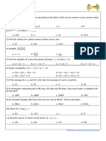 Rcet Math Enrichment Test 1