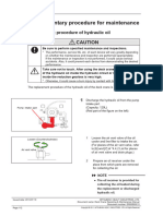 Deck Crane L.O Sampling Procedure